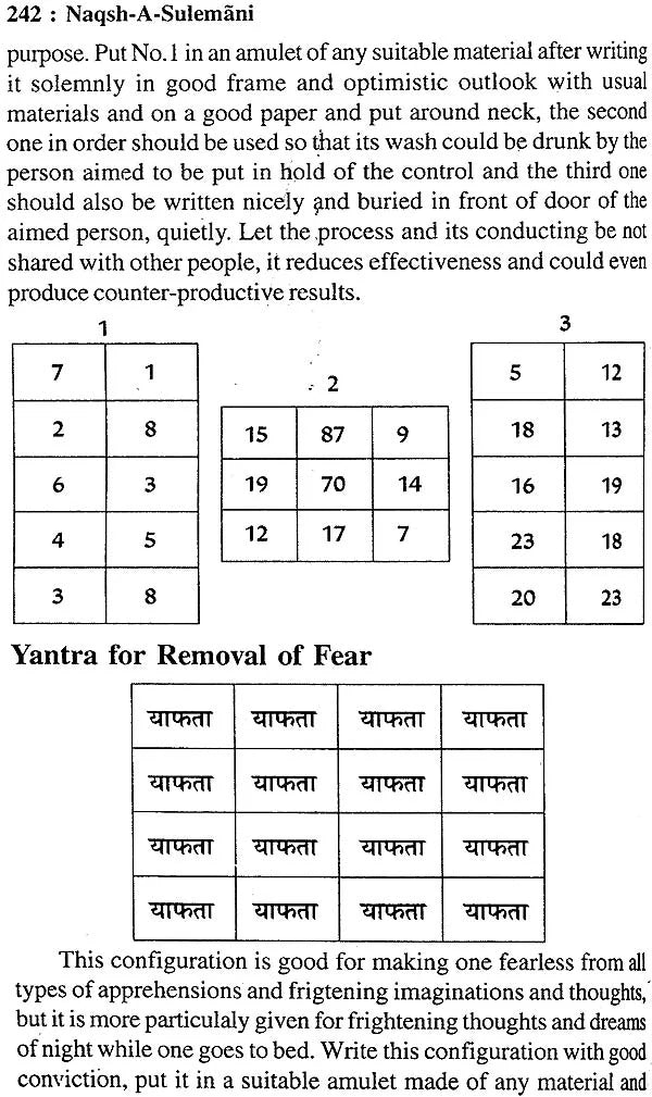 Naqsh-E-Sulemani with Roohani Ilaj and Muslim Shabar Mantra (Khavabnama, Falnama and Amaliyat, Taskeer-e-Mehaboob) - Retail Maharaj