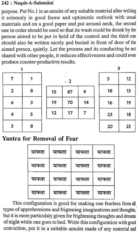 Naqsh-E-Sulemani with Roohani Ilaj and Muslim Shabar Mantra (Khavabnama, Falnama and Amaliyat, Taskeer-e-Mehaboob) - Retail Maharaj