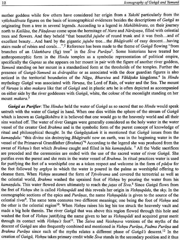 Iconography of Ganga and Yamuna - Retail Maharaj