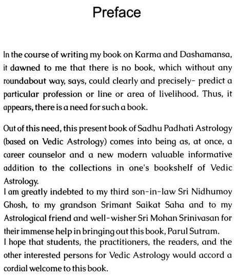 Parul Sutram Astrology of Profession [English] By Shri R K Das - Retail Maharaj