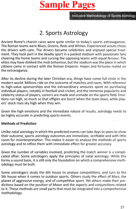 Sports Astrology [English] By Dr Ravi Rao - Retail Maharaj
