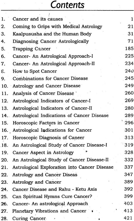 Astrology for Overcoming Cancer - Retail Maharaj