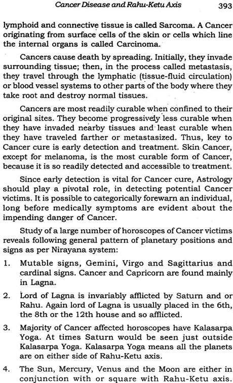 Astrology for Overcoming Cancer - Retail Maharaj