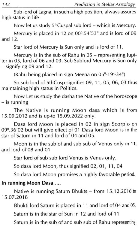 Prediction in Stellar Astrology [English] By M N Mulley - Retail Maharaj