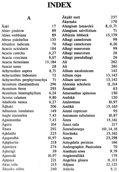Dhanvantari-Nighantu (Sanskrit Text with English Translation) - Retail Maharaj