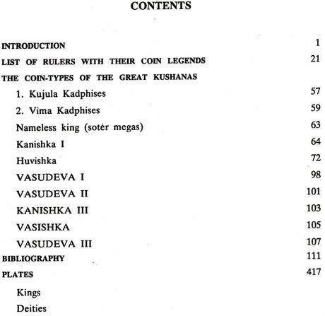 Coins of The Great Kushanas (An Old and Rare Book) - Retail Maharaj