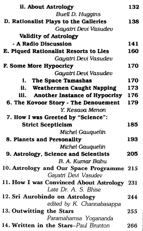 Astrology and rhe Hoax of Scientific Temper [English] By Gayatri Devi Vasudev - Retail Maharaj