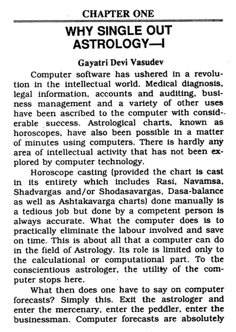 Astrology and rhe Hoax of Scientific Temper [English] By Gayatri Devi Vasudev - Retail Maharaj