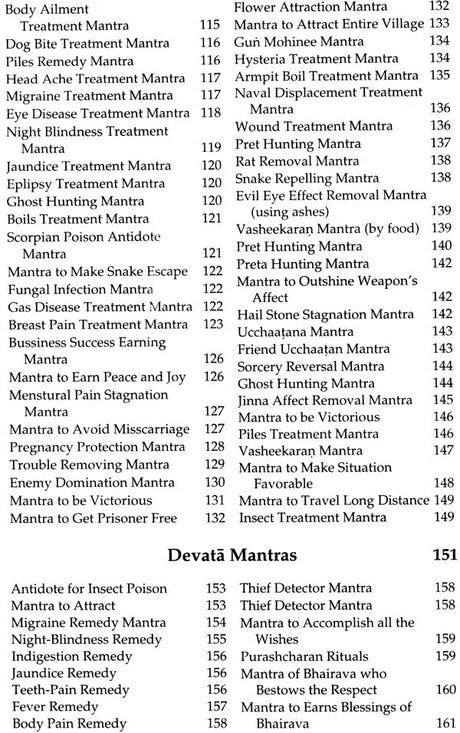 Encyclopaedia of Sabara Mantra -The Collection of Rare Sabara Mantra of Various Deities to Accomplish Variegated Spiritual and Worldly Desires along with Tantrika Herbal Glossary (Set of 2 Volumes) - Retail Maharaj