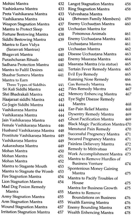 Encyclopaedia of Sabara Mantra -The Collection of Rare Sabara Mantra of Various Deities to Accomplish Variegated Spiritual and Worldly Desires along with Tantrika Herbal Glossary (Set of 2 Volumes) - Retail Maharaj
