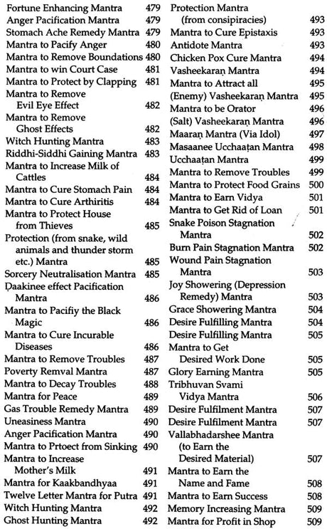 Encyclopaedia of Sabara Mantra -The Collection of Rare Sabara Mantra of Various Deities to Accomplish Variegated Spiritual and Worldly Desires along with Tantrika Herbal Glossary (Set of 2 Volumes) - Retail Maharaj