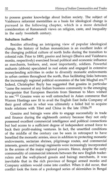 History of India Communities and Trades - Retail Maharaj