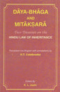 Daya Bhaga and Mitaksara (Two Treatises on the Hindu Law of Inheritance) - Retail Maharaj