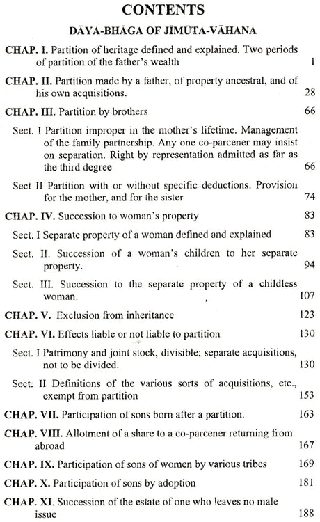 Daya Bhaga and Mitaksara (Two Treatises on the Hindu Law of Inheritance) - Retail Maharaj