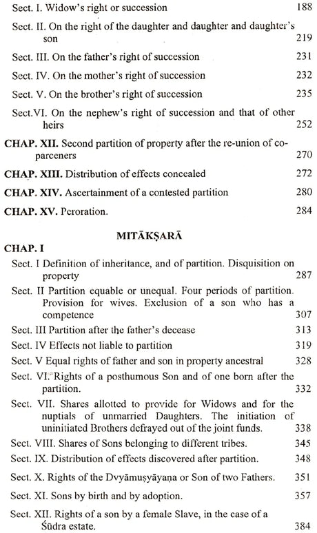 Daya Bhaga and Mitaksara (Two Treatises on the Hindu Law of Inheritance) - Retail Maharaj