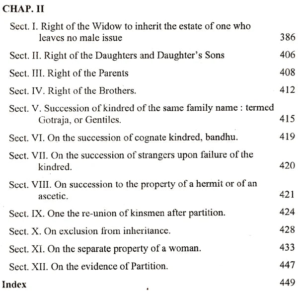 Daya Bhaga and Mitaksara (Two Treatises on the Hindu Law of Inheritance) - Retail Maharaj
