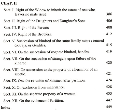 Daya Bhaga and Mitaksara (Two Treatises on the Hindu Law of Inheritance) - Retail Maharaj
