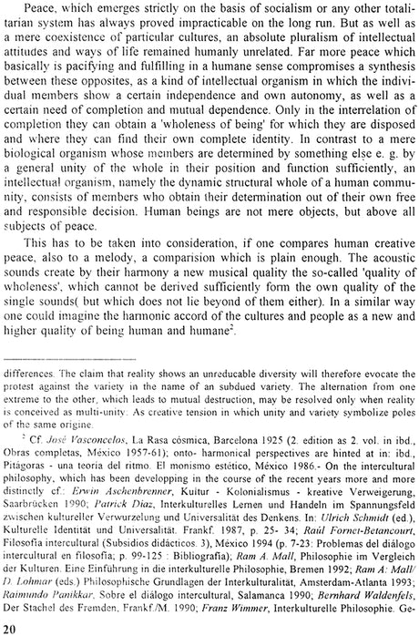 Creative Peace Through Encounter of World Cultures: In Commission of the Hanns Seidel Foundation (Sri Garib Dass Oriental Series) - Retail Maharaj