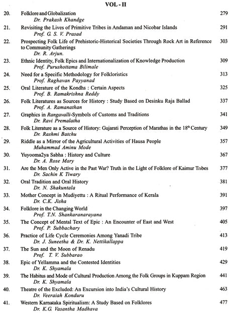 Folklore Studies in The Current Globalization(Set of 2 Volumes) - Retail Maharaj