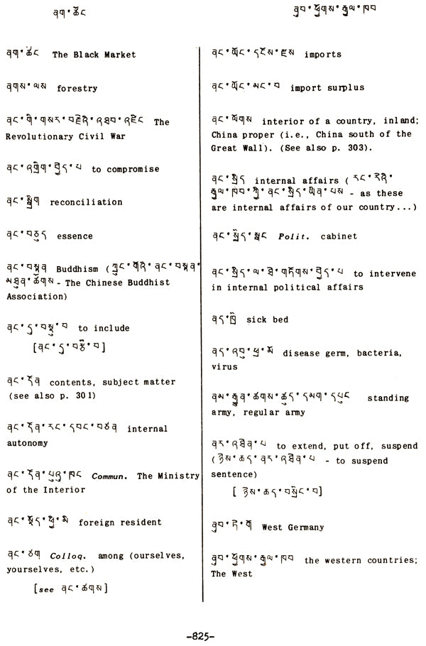 Tibetan-English Dictionary - Retail Maharaj