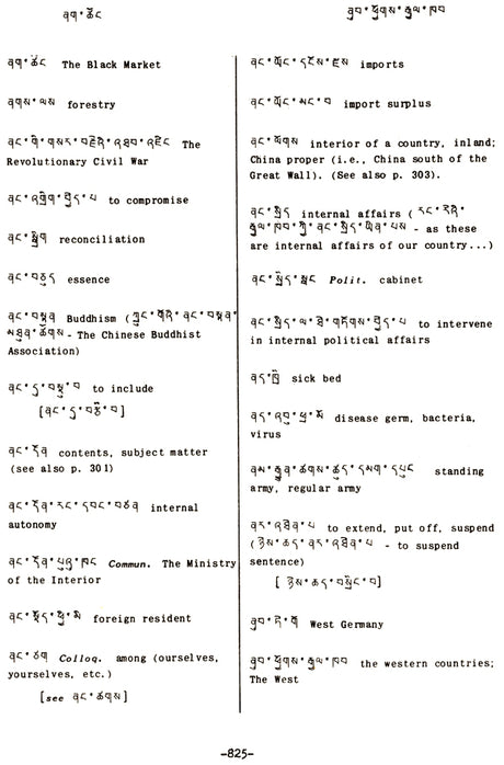 Tibetan-English Dictionary - Retail Maharaj