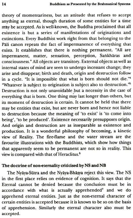 Buddhism As Presented by the Brahmanical Systems (Bibliotheca Indo-buddhica) - Retail Maharaj