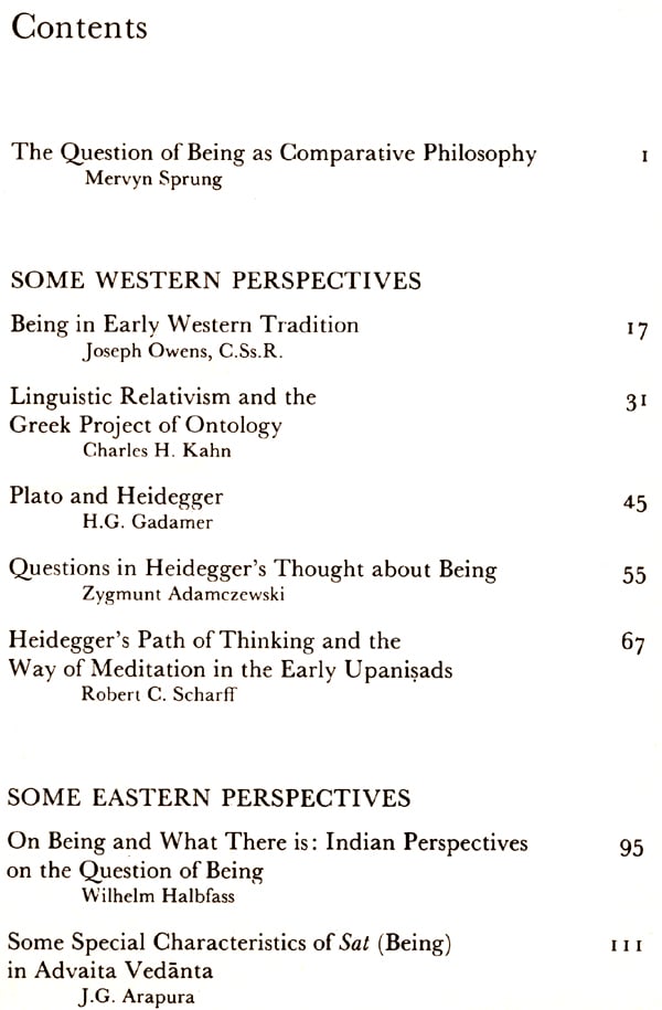 The Question of Being East West Perspectives (An Old and Rare Book) - Retail Maharaj