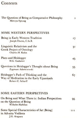 The Question of Being East West Perspectives (An Old and Rare Book) - Retail Maharaj