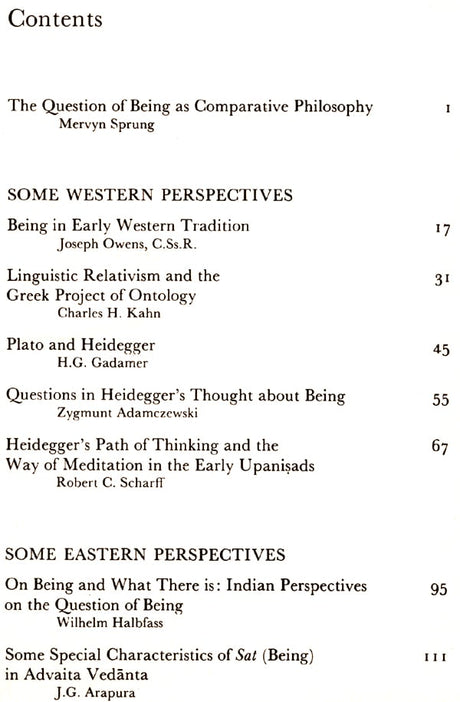 The Question of Being East West Perspectives (An Old and Rare Book) - Retail Maharaj