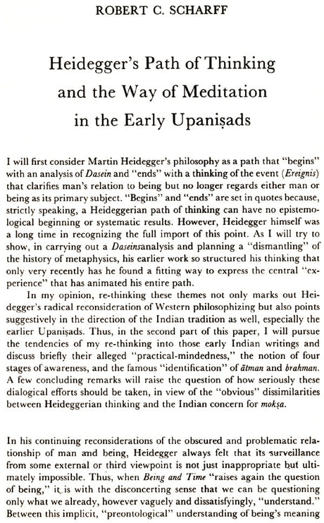 The Question of Being East West Perspectives (An Old and Rare Book) - Retail Maharaj