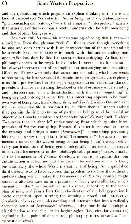 The Question of Being East West Perspectives (An Old and Rare Book) - Retail Maharaj