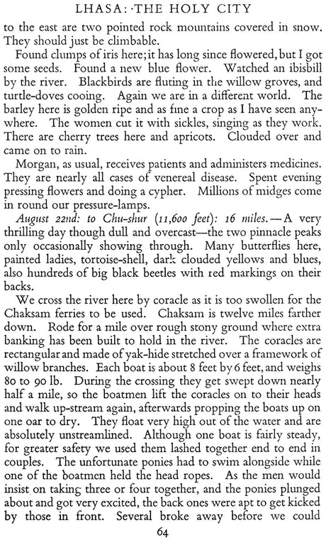 Lhasa - The Holy City (An Old Book) - Retail Maharaj