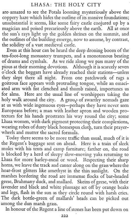 Lhasa - The Holy City (An Old Book) - Retail Maharaj