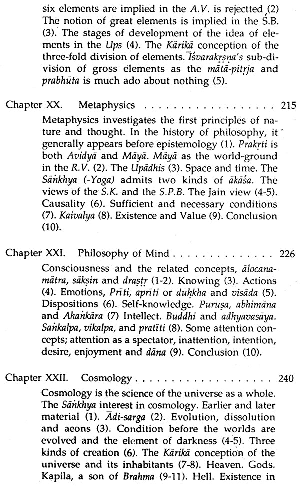 Sankhya Philosophy: A Critical Evaluation of Its Origins and Development: No. 167 (Sri Garib Dass Oriental S.) - Retail Maharaj