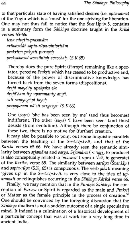 Sankhya Philosophy: A Critical Evaluation of Its Origins and Development: No. 167 (Sri Garib Dass Oriental S.) - Retail Maharaj