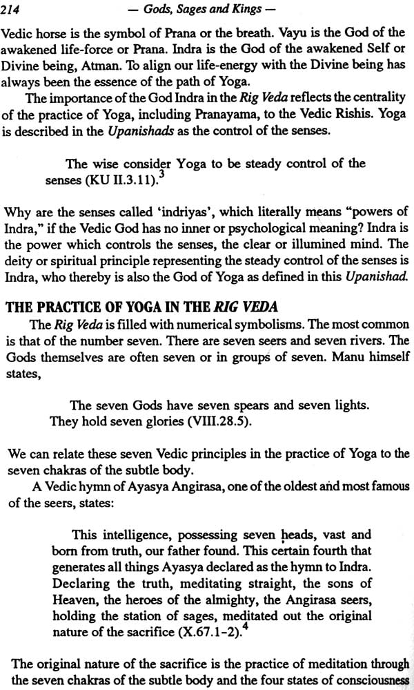 Gods, Sages and Kings: Vedic Secrets of Ancient Civilization [English] - Retail Maharaj