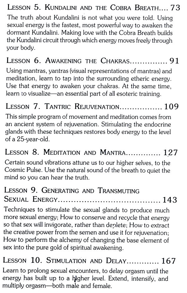 The Tantric Path to Higher Conscious [English] - Retail Maharaj