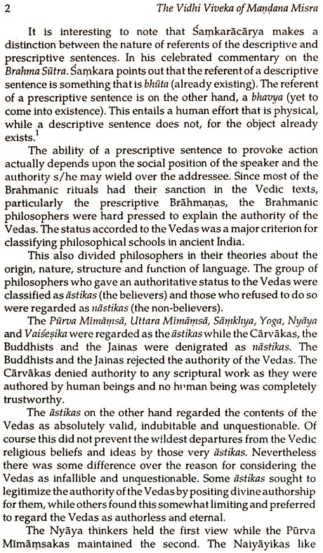 Vidhi Viveka of Mandana Misra: Understanding Vedic Injunctions - Retail Maharaj