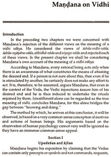 Vidhi Viveka of Mandana Misra: Understanding Vedic Injunctions - Retail Maharaj