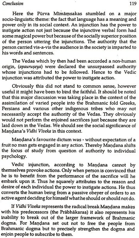 Vidhi Viveka of Mandana Misra: Understanding Vedic Injunctions - Retail Maharaj
