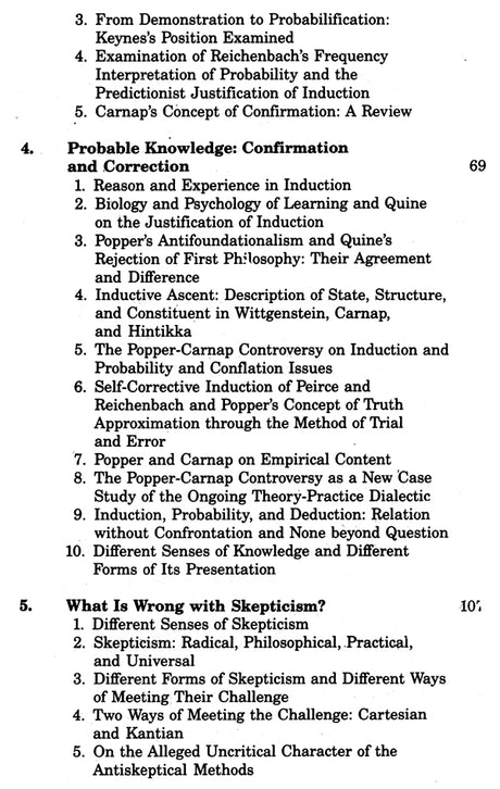 Induction Probability And Skepticism - Retail Maharaj