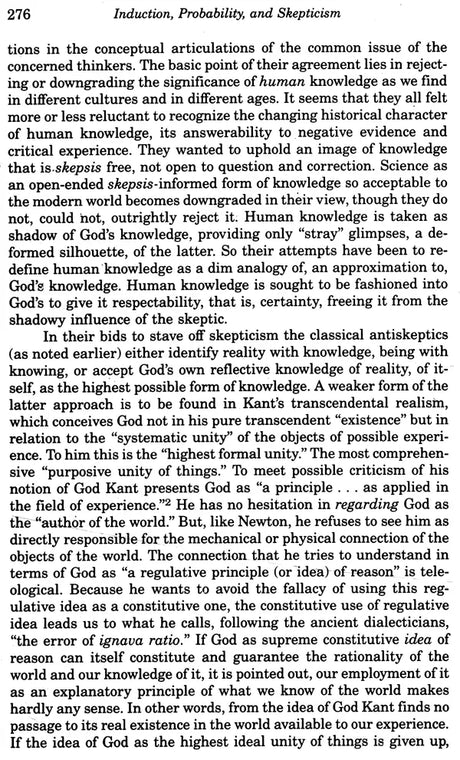 Induction Probability And Skepticism - Retail Maharaj