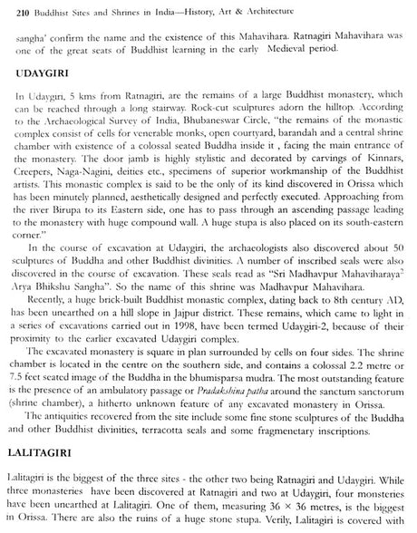 Buddhist Sites And Shrines In India : History Art And Architecture - Retail Maharaj