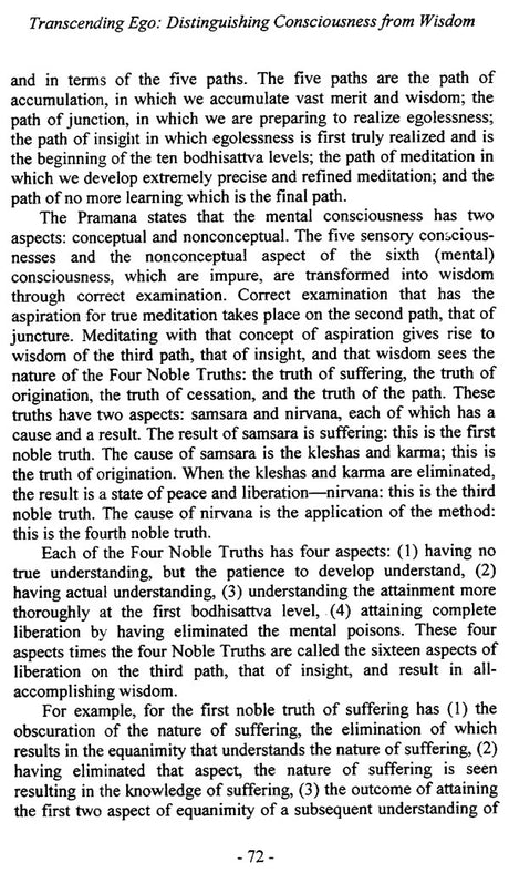 Transcending Ego: Distinguishing Consciousness From Wisdom: A Treatise of the Third Karmapa - Retail Maharaj