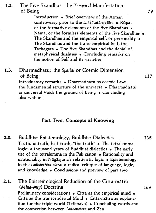 Existence and Enlightenment in the Lankavatara-Sutra - Retail Maharaj