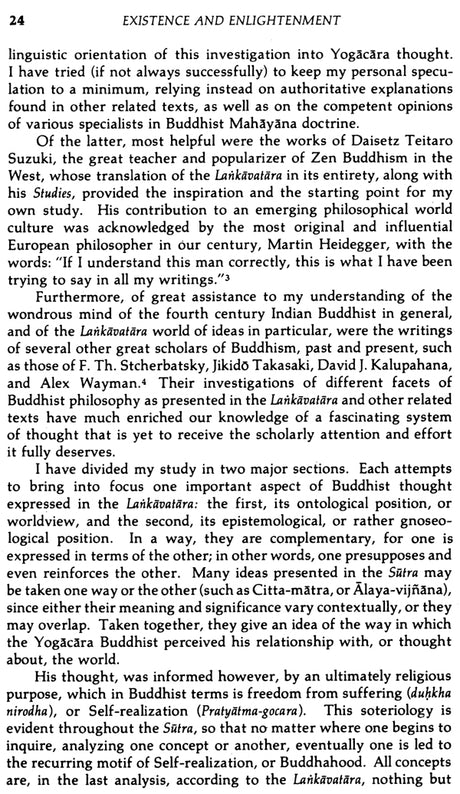 Existence and Enlightenment in the Lankavatara-Sutra - Retail Maharaj