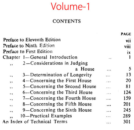 How to Judge a Horoscope (2 Volumes Set) [English] By BV Raman - Retail Maharaj