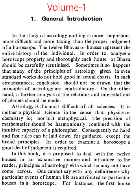 How to Judge a Horoscope (2 Volumes Set) [English] By BV Raman - Retail Maharaj