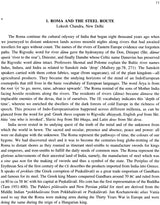 Roma and The Steel Route - Retail Maharaj