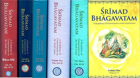 Srimad Bhagavatam- A Symphony of Commentaries on the Tenth Canto (Set of 6 Volumes) - Retail Maharaj